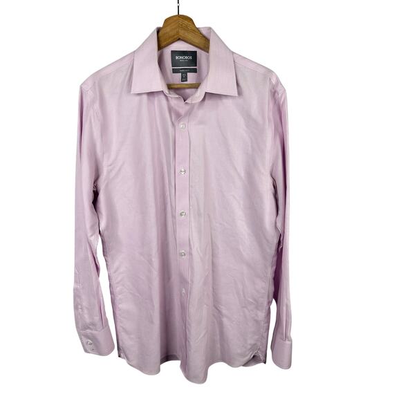 Bonobos Other - Bonobos Mens size 16.5 35 Wrinkle Free Tailored Slim Fit Long Sleeve Button Up